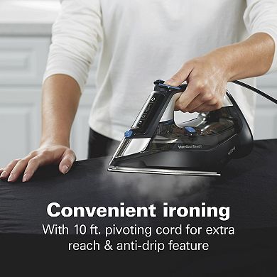 Hamilton Beach FabricIQ Steam Iron with Intuitive Touchpad
