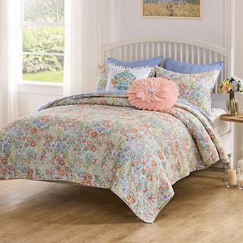 Greenland Home Fashions Alice Quilt Set with Shams