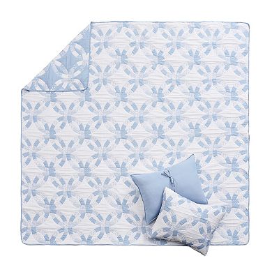 Greenland Home Fashions Wedding Ring Coverlet Set with Shams