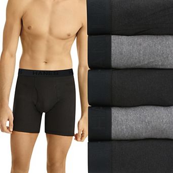 Men's Hanes® Ultimate 4+1 Bonus Pack ComfortSoft® Boxer Brief Underwear