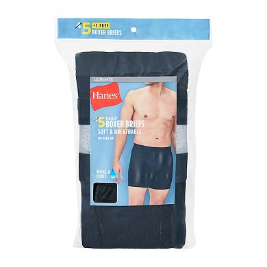 Men's Hanes® Ultimate 4+1 Bonus Pack ComfortSoft® Boxer Brief Underwear