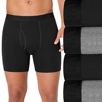 Men's Hanes® Ultimate 3+1 Bonus Pack ComfortBlend® Boxer Briefs Underwear