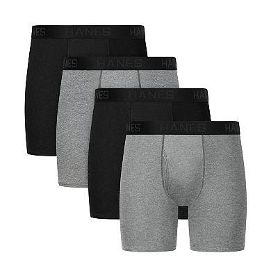 Men's Hanes® Ultimate 3+1 Bonus Pack ComfortBlend® Boxer Briefs Underwear