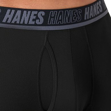 Men's Hanes® Ultimate 3+1 Bonus Pack Moves X-TEMP® Breathable Mesh Boxer Brief Underwear