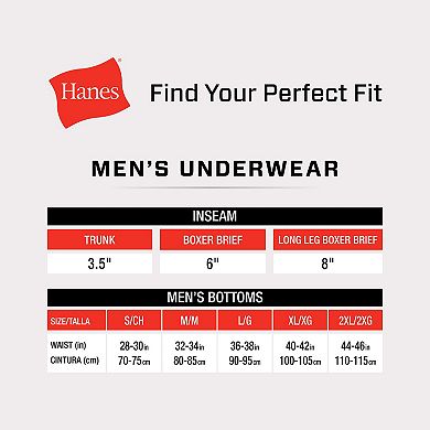 Men's Hanes® Ultimate 6+1 Bonus Pack ComfortSoft® Briefs Underwear