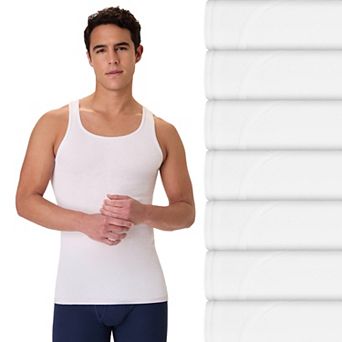 Men's Hanes® Ultimate 6+1 Bonus Pack ComfortSoft® Tank Top Undershirts