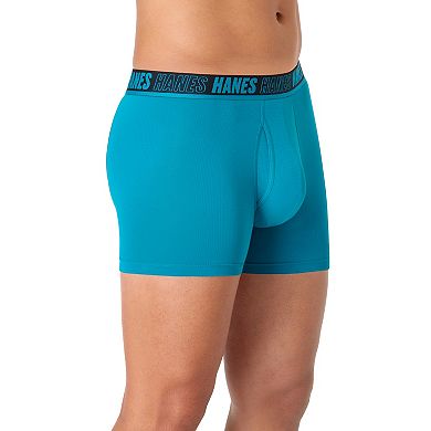 Men's Hanes Moves™ 4-Pack X-TEMP® Breathable Mesh Boxer Briefs