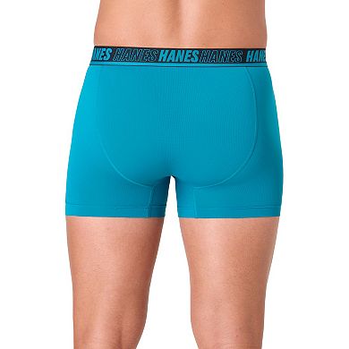 Men's Hanes Moves™ 4-Pack X-TEMP® Breathable Mesh Boxer Briefs
