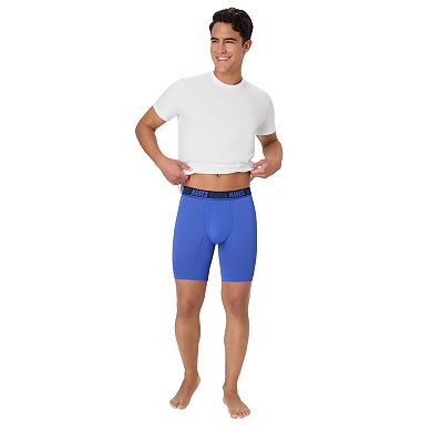 Men's Hanes Ultimate® Moves™ 4-Pack X-TEMP® Breathable Mesh Long Leg Boxer Briefs