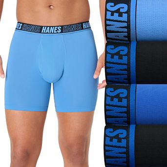 Men's Hanes Ultimate® 4-Pack X-TEMP® Breathable Mesh Boxer Briefs