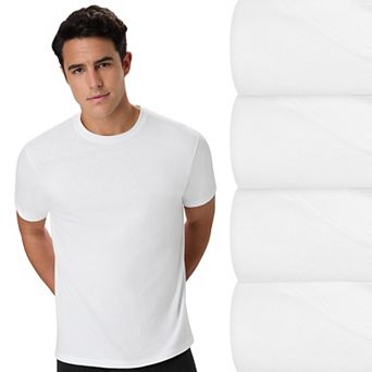 Men's Hanes® Ultimate 3+1 Bonus Pack Everyday Crewneck T-Shirt Undershirts