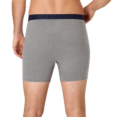Men's Hanes Ultimate® 4-Pack ComfortBlend® Boxer Briefs Underwear