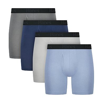 Men's Hanes Ultimate® 4-Pack Comfort Flex Fit® Boxer Briefs with Total Support Pouch™