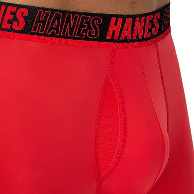 Men's Hanes Ultimate® 4-Pack X-TEMP® Performance Boxer Briefs with Total Support Pouch™