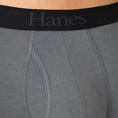 Men's Hanes Ultimate® 4-Pack Comfort Flex Fit® Long Leg Boxer Briefs with Total Support Pouch™