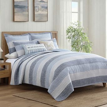 Levtex Home Sand Stripes Quilt