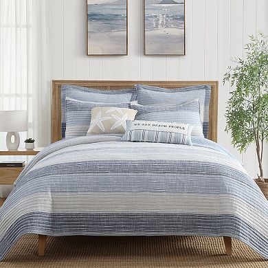 Levtex Home Sand Stripes Quilt