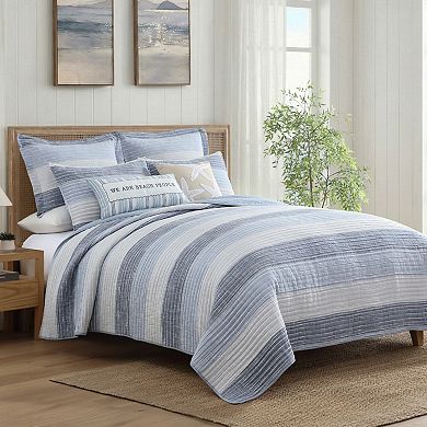 Levtex Home Sand Stripes Quilt