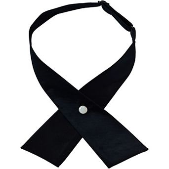Kids Lands' End Uniform Solid Cross Tie