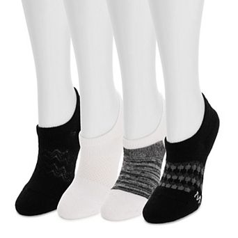 MUK LUKS 4-Pack Dream Step No Show Sock Liners