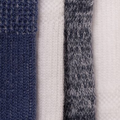 MUK LUKS 4-Pack Dream Step Sporty Low Cut Ankle Socks