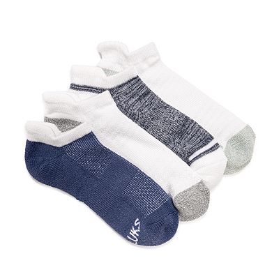 MUK LUKS 4-Pack Dream Step Sporty Low Cut Ankle Socks
