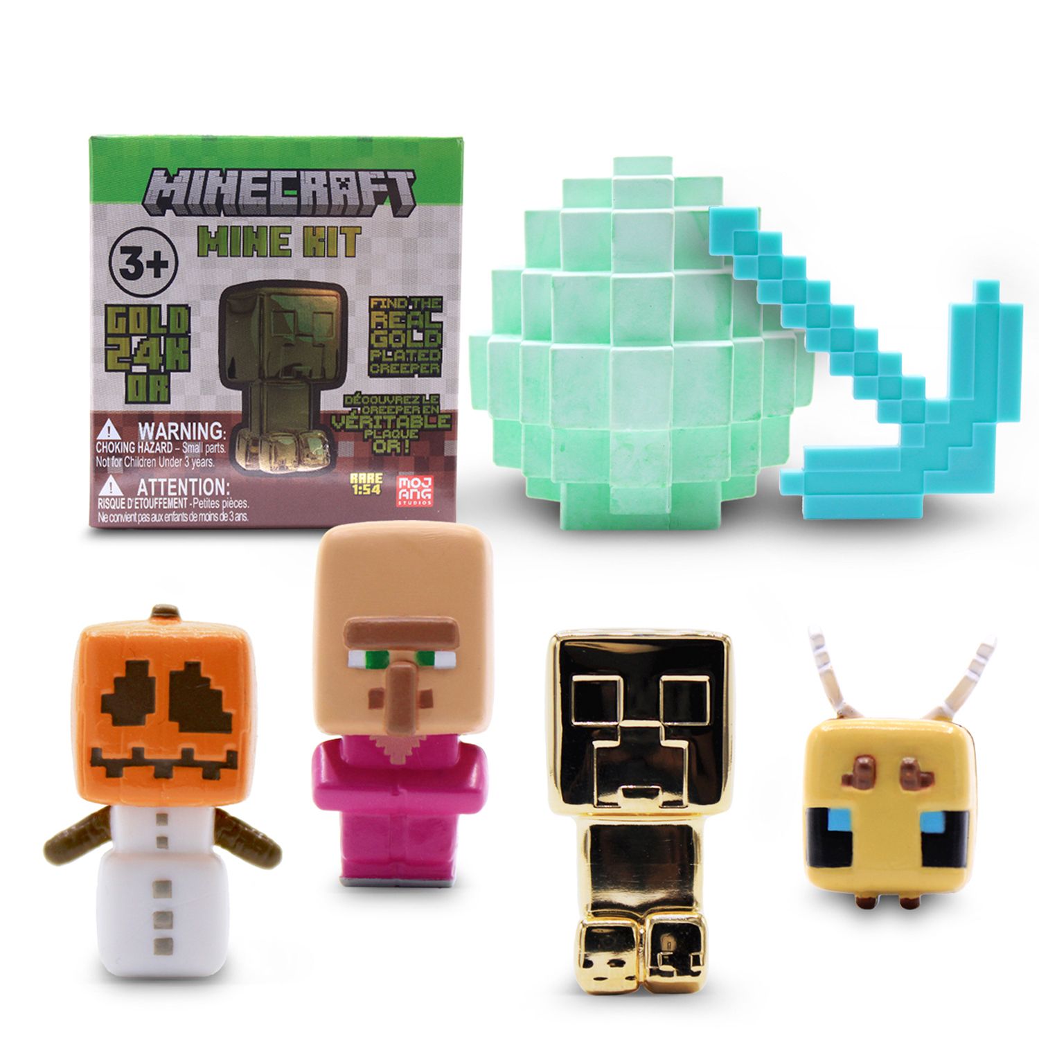 Детские игрушки Minecraft Minekit S1 Collectible Figures Playset - Styles May Vary