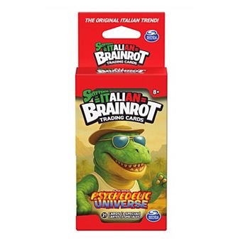 Spin Master Skifidol Italian Brainrot Psychedelic Universe Trading Card Game 3-Pack