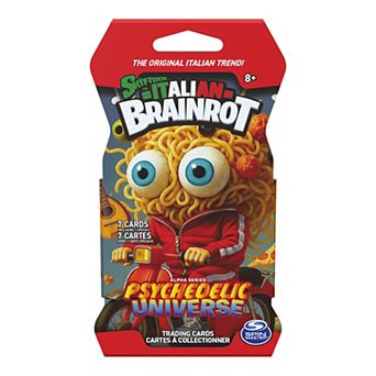 Spin Master Skifidol Italian Brainrot Trading Card Game Psychedelic Universe Blind Booster Pack