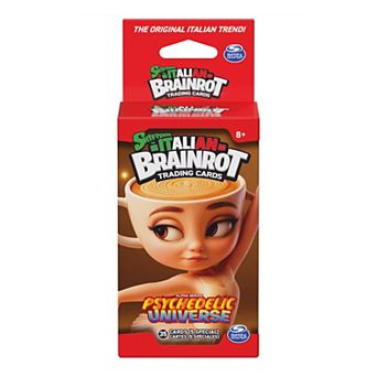 Spin Master Skifidol Italian Brainrot Psychedelic Universe Trading Card Game 5-Pack Booster Box