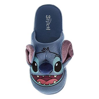 Disney Lilo & Stitch Girls' Slippers Plush, Warm, and Soft House Shoes (Women/Adult)