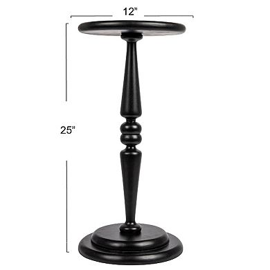 Hello Honey Bishop Pedestal Cocktail Side Table