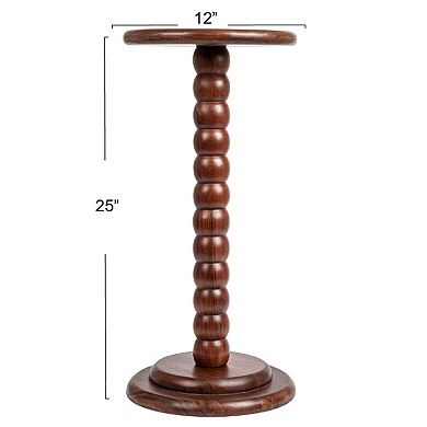 Hello Honey Stacked Pedestal Cocktail Side Table