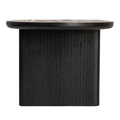 Hello Honey Sturdy Firwood Coffee Table, Black