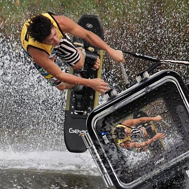 Gear Pro Sports Action Camera, 1080P, 12MP, Touch Screen, Waterproof, Remote, Mount