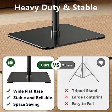 YQNUCO Photo Backdrop Stand, Back Drop Stand, Pipe and Drape Stand, Flower Wall Backdrop Frame