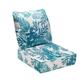 Outdoor Deep Seat Cushions Set 6 in Fade Resistant, Waterproof Patio Chair Cushion
