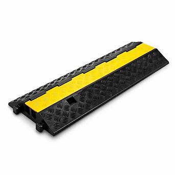 Pyle PCBLCO26 Cable Protective Cover Ramp Track - Yellow