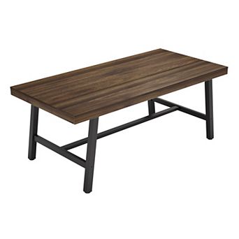 71" Modern Farmhouse Rectangular Dining Table - Adjustable Feet, Seats 6-8,Ideal for Kitchen/Dining