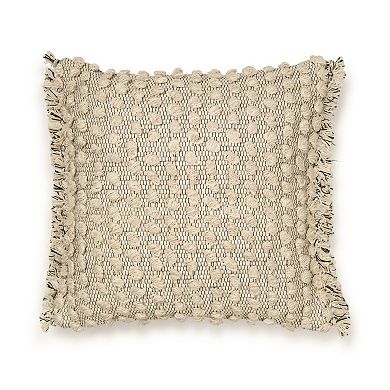 2 Pack Nubby Dot Square Throw Pillows