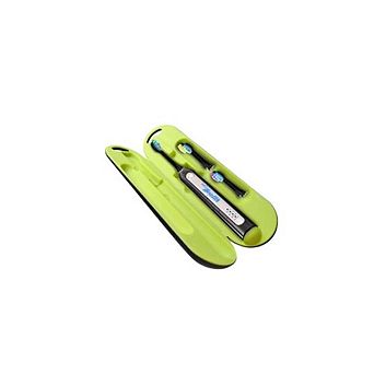 Pyle Electric Toothbrush Charger Travel Case with Built-in UV Light (PHLSN61BK) - Black