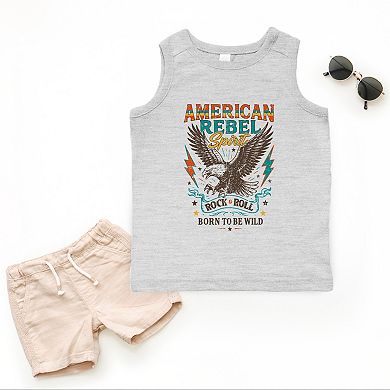 American Rebel Spirit Distressed - Toddler Graphic Tank