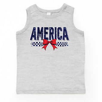 America Galaxy Coquette - Toddler Graphic Tank