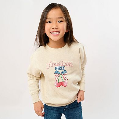 The Juniper Shop American Girly Cherries Coquette Youth Sweatshirt