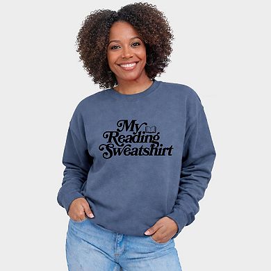 My Reading Sweatshirt - Women's Graphic Sweatshirt