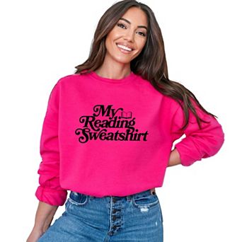 My Reading Sweatshirt - Women's Graphic Sweatshirt