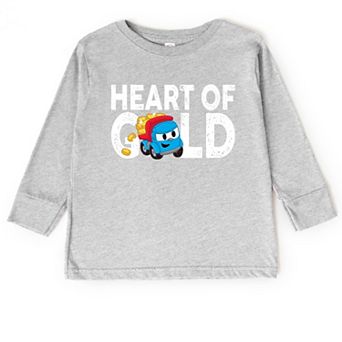 Leo the Truck Heart of Gold - Toddler Long Sleeve Graphic Tee