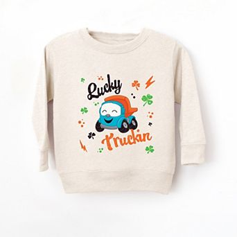 Leo the Truck Lucky Truckin - Toddler Graphic Sweatshirt
