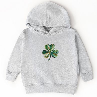Clover Paint Print - Toddler Hoodie