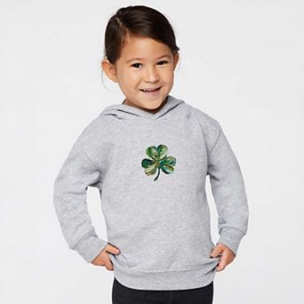Clover Paint Print - Toddler Hoodie